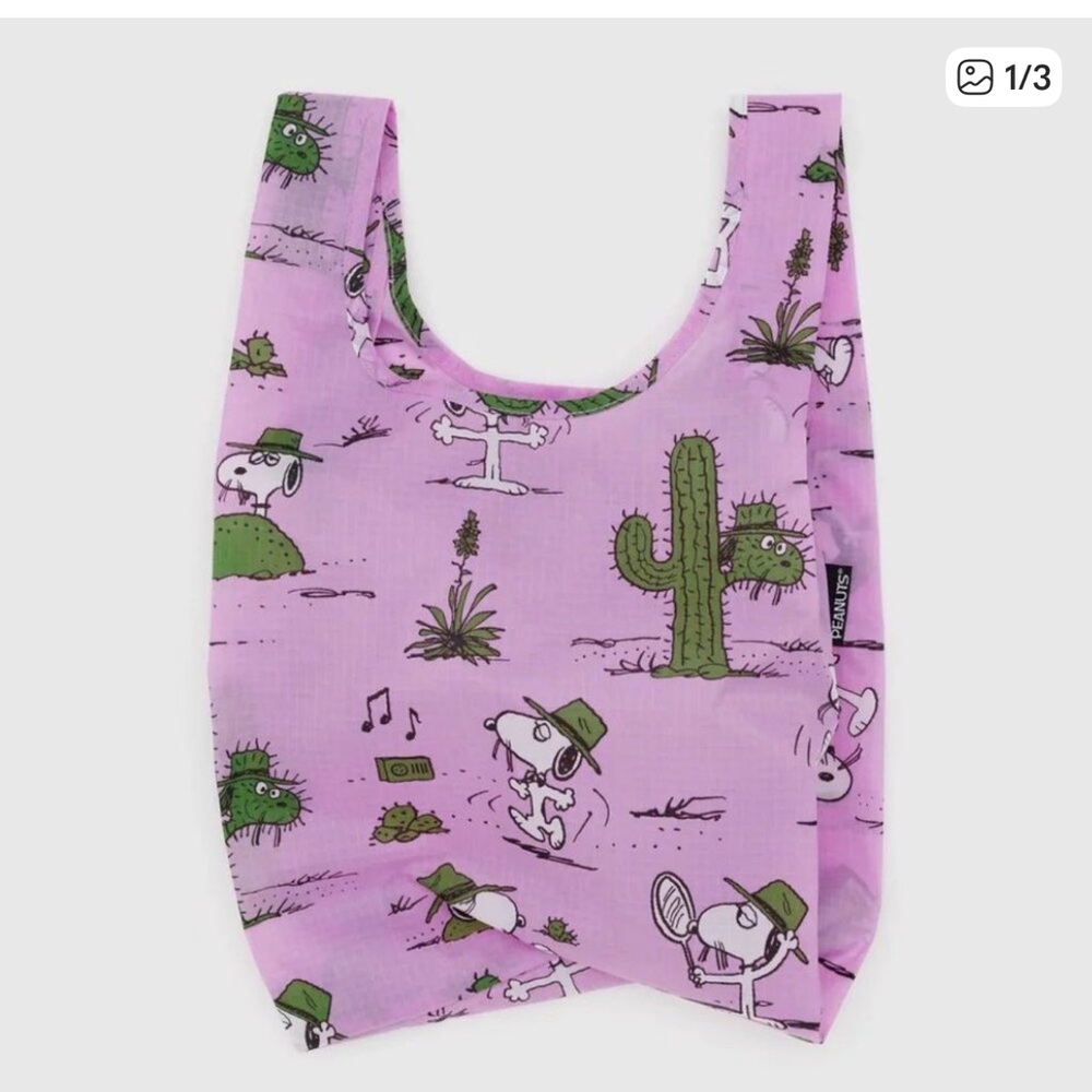 BAGGU Peanuts Baby Bag - Light Pink